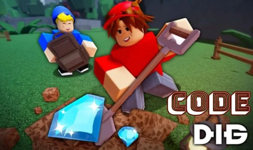 C&aacute;ch nhận th&ecirc;m Code Dig Roblox miễn ph&iacute;