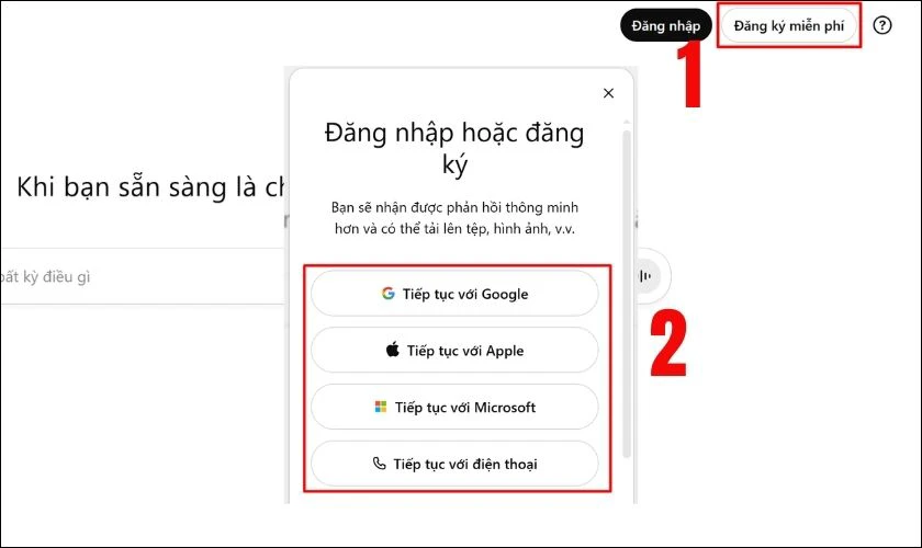 Cách đăng kí và đăng nhập Codex app AI