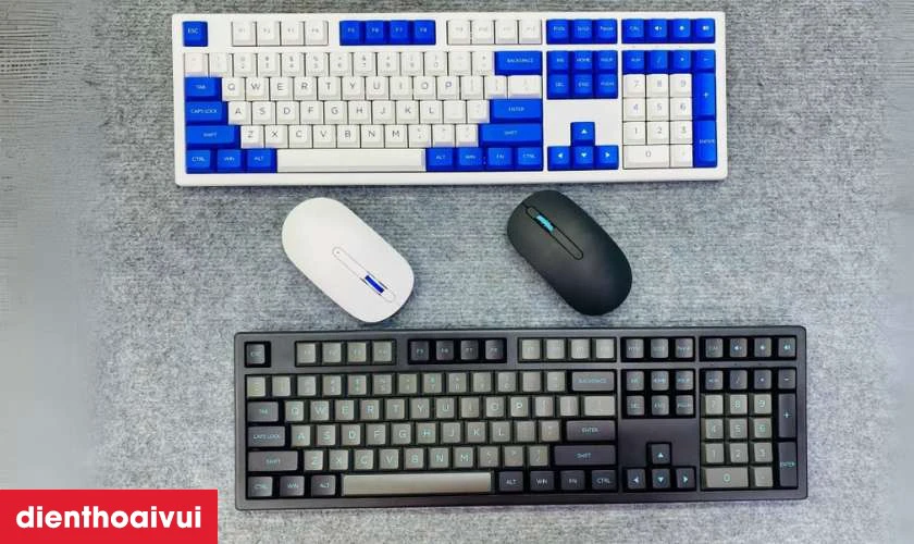 Đặc điểm nổi bật của combo b&agrave;n ph&iacute;m chuột kh&ocirc;ng d&acirc;y AKKO MX108