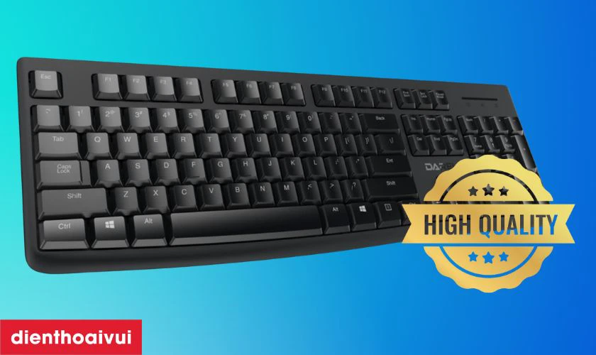 B&agrave;n ph&iacute;m full-size với độ nảy ph&iacute;m tốt