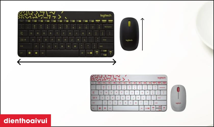 Đặc điểm nổi bật combo bàn phím chuột không dây Logitech MK240