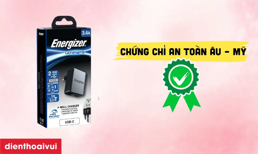 Đảm bảo với chứng chỉ an to&agrave;n &Acirc;u &ndash; Mỹ
