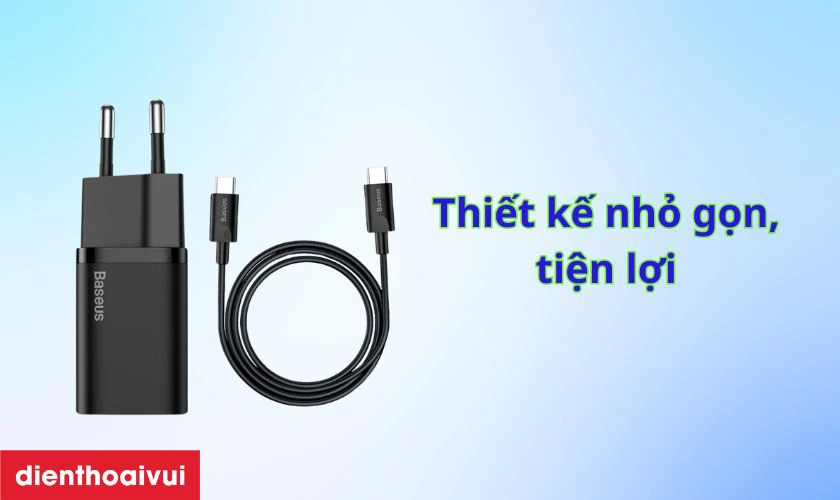 Thiết kế nhỏ gọn, an to&agrave;n khi sử dụng