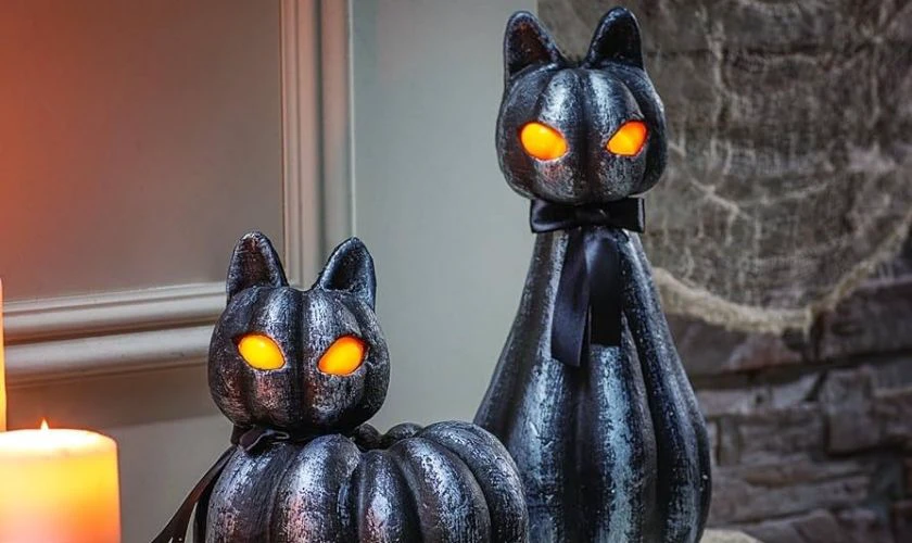 Cách trang trí với những con vật xui xẻo trong mùa Halloween