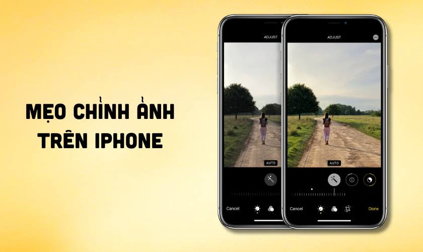Mẹo chỉnh ảnh tr&ecirc;n iPhone kh&ocirc;ng cần app đẹp nhất