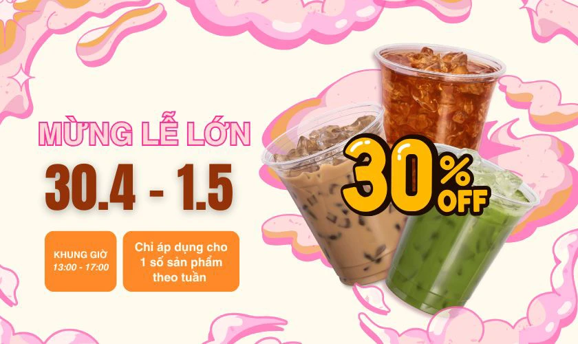 Content 30/4 1/5 cho các thương hiệu F&B