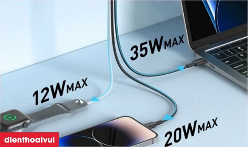 Hỗ trợ nhiều cổng sạc, sạc nhiều thiết bị c&ugrave;ng l&uacute;c