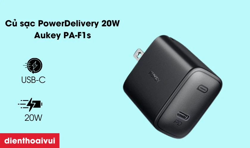 Sạc tích hợp PowerDelivery giúp sạc nhanh, an toàn cho thiết bị