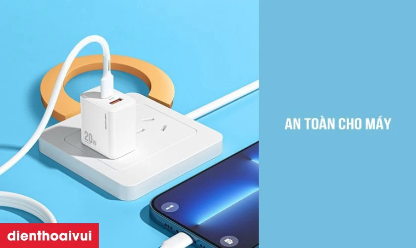 An toàn, linh hoạt, giá thành tốt là ưu điểm của củ sạc Devia