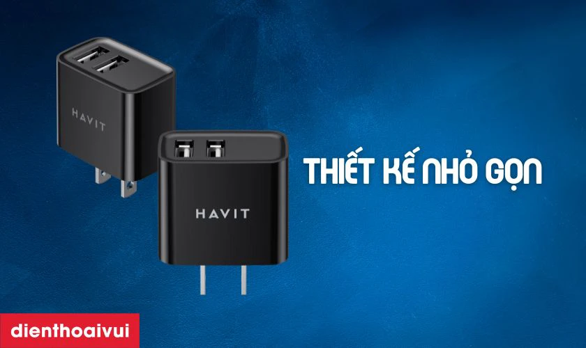 Thiết kế củ sạc nhỏ gọn v&agrave; cứng c&aacute;p