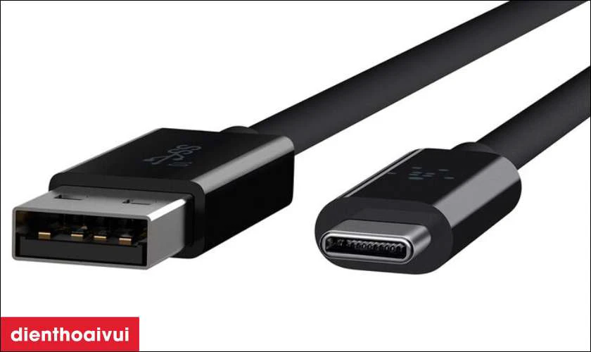 Dạng chuẩn kết nối từ USB-A sang USB-C