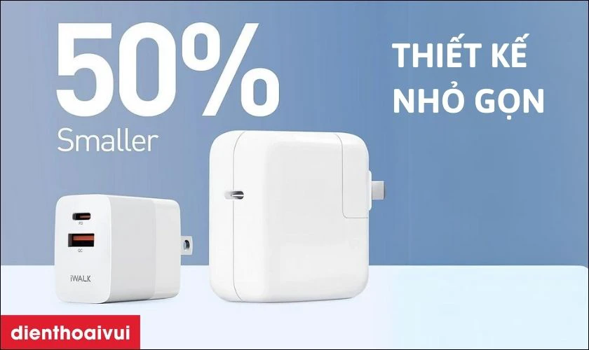 Thiết kế nhỏ gọn, tinh tế, dễ d&agrave;ng bỏ t&uacute;i