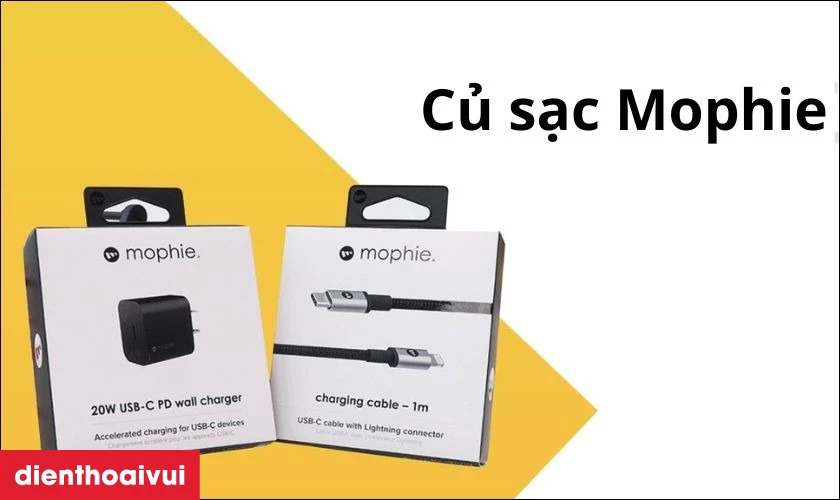 Mopie - Thương hiện củ sạc chất lượng cao đến từ Hoa Kỳ
