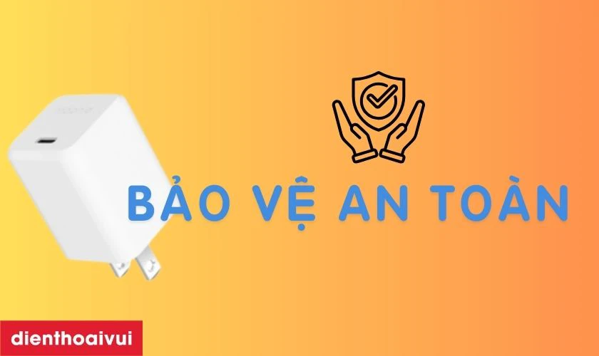 T&iacute;ch hợp c&ocirc;ng nghệ bảo vệ, an to&agrave;n khi sử dụng