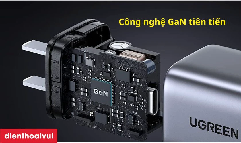 Trang bị c&ocirc;ng nghệ GaN ti&ecirc;n tiến, hiệu suất cao