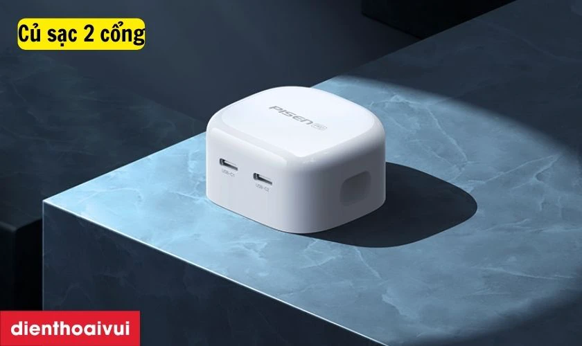 Củ sạc 2 cổng