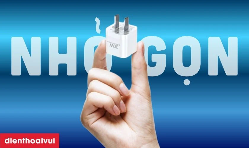Thiết kế nhỏ gọn, dễ d&agrave;ng mang theo v&agrave; sử dụng mọi l&uacute;c
