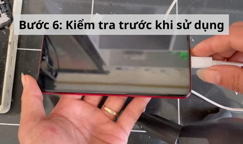 Hướng dẫn c&aacute;ch l&agrave;m kh&ocirc; củ sạc hiệu quả