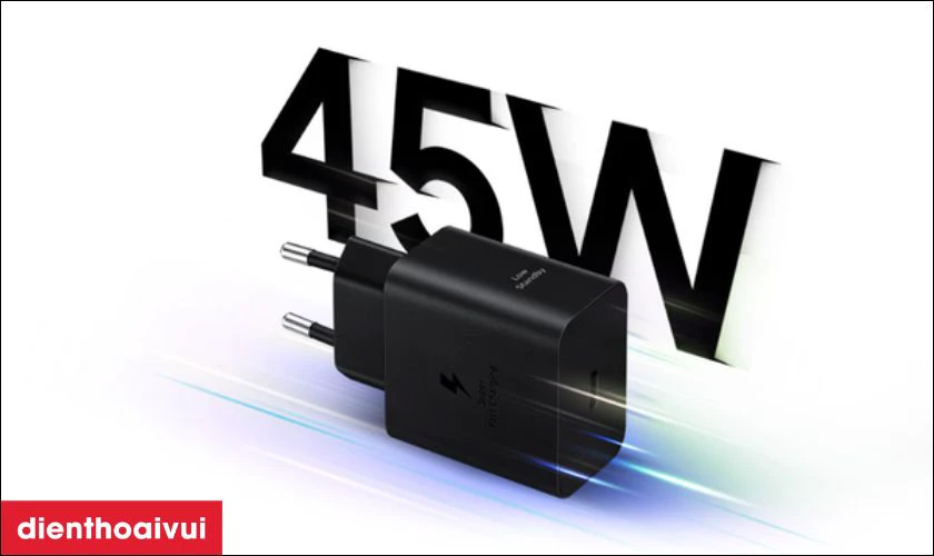 Sạc nhanh Super Fast Charging 2.0 &ndash; C&ocirc;ng suất 45W