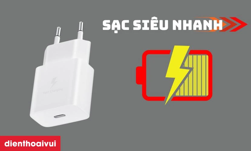 Đặc điểm nổi bật của Củ sạc Samsung Type C 15W Trắng