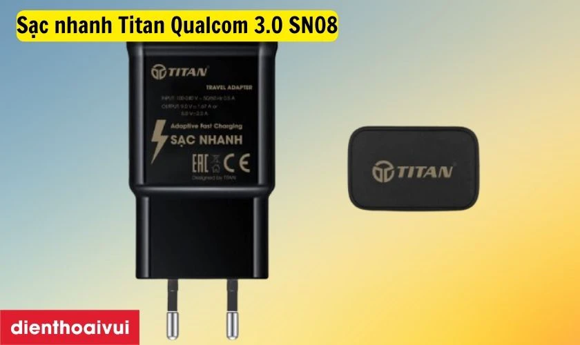Những mẫu sản phẩm củ sạc Titan chính hãng nên chọn mua