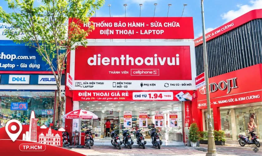 Các cửa hàng bán điện thoại cũ uy tín