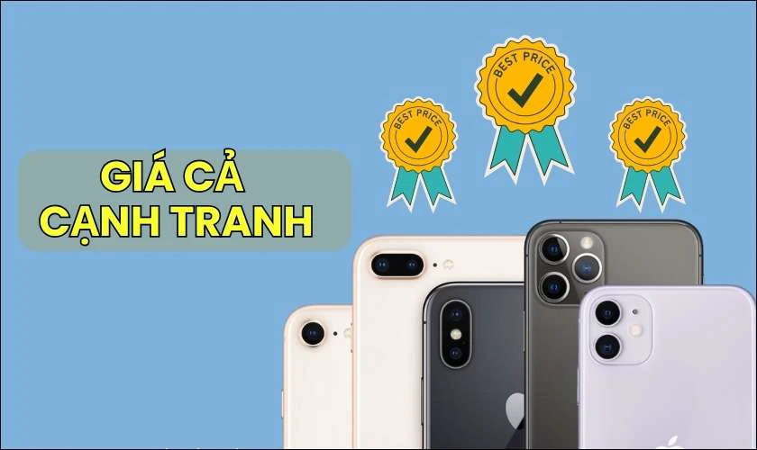 Giá cả cạnh tranh khi chọn cửa hàng giá tốt