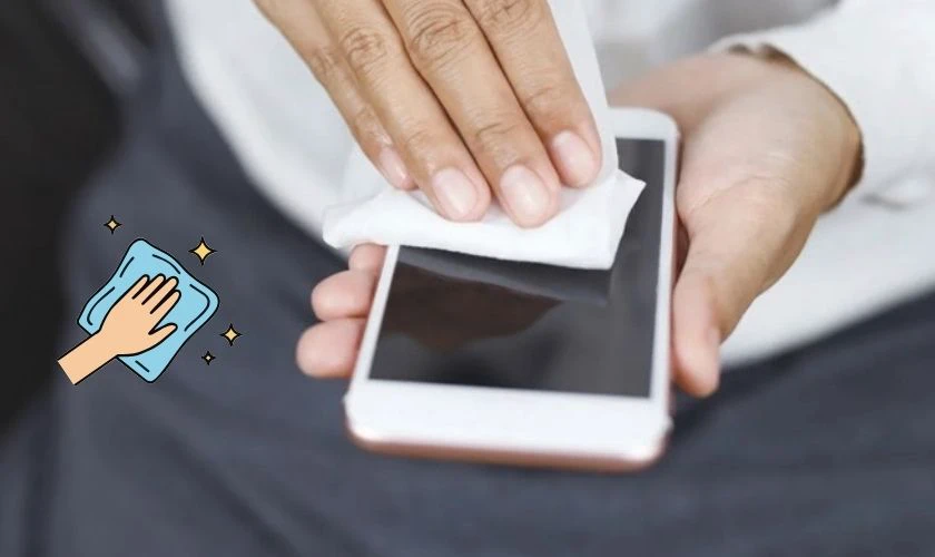 Vệ sinh cảm biến tiệm cận trên OPPO