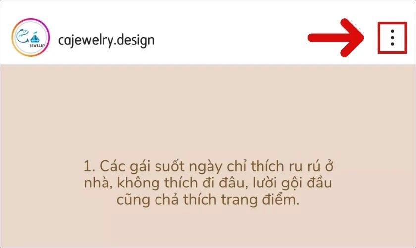 C&aacute;ch ẩn b&agrave;i viết của người kh&aacute;c tr&ecirc;n Instagram