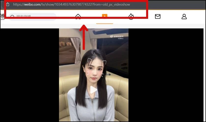 Sao chép đường link