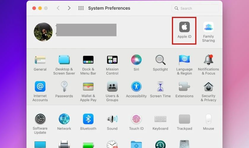 Check serial Macbook qua tài khoản ID Apple