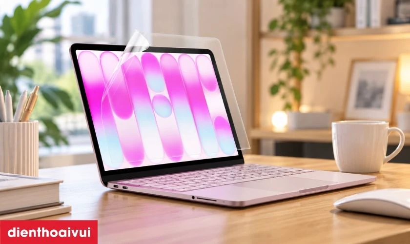 Lưu ý khi dán màn hình Innostyle Crystal Clear cho MacBook Neo