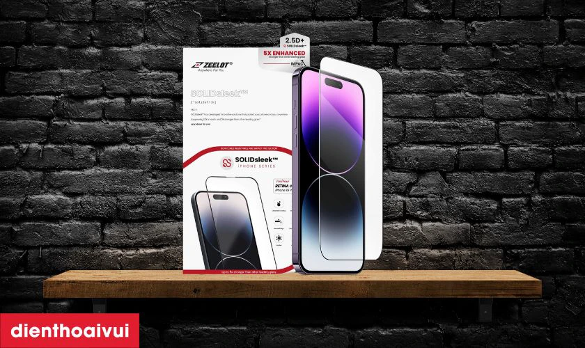 Thương hiệu k&iacute;nh cường lực iPhone 16 được ưa chuộng - Zeelot