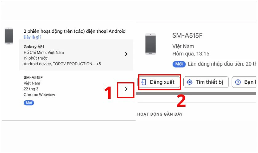 Đăng xuất Gmail từ xa trực tiếp trong Gmail nhanh chóng