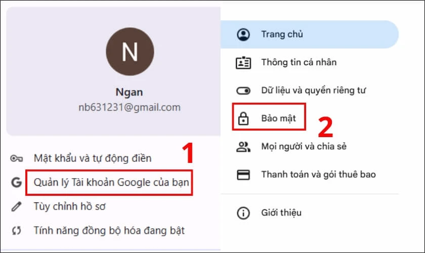 Đăng xuất Gmail từ xa bằng công cụ quản lý Google