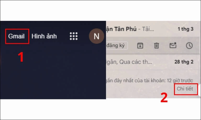 Đăng xuất Gmail từ xa trực tiếp trong Gmail