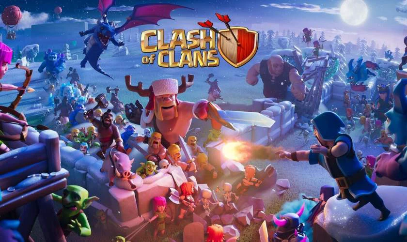 Đ&aacute;nh gi&aacute; về Clash of Clans: Đồ họa v&agrave; &acirc;m thanh