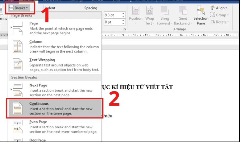 Đặt mật khẩu cho 1 section t&ugrave;y &yacute; tr&ecirc;n file Word