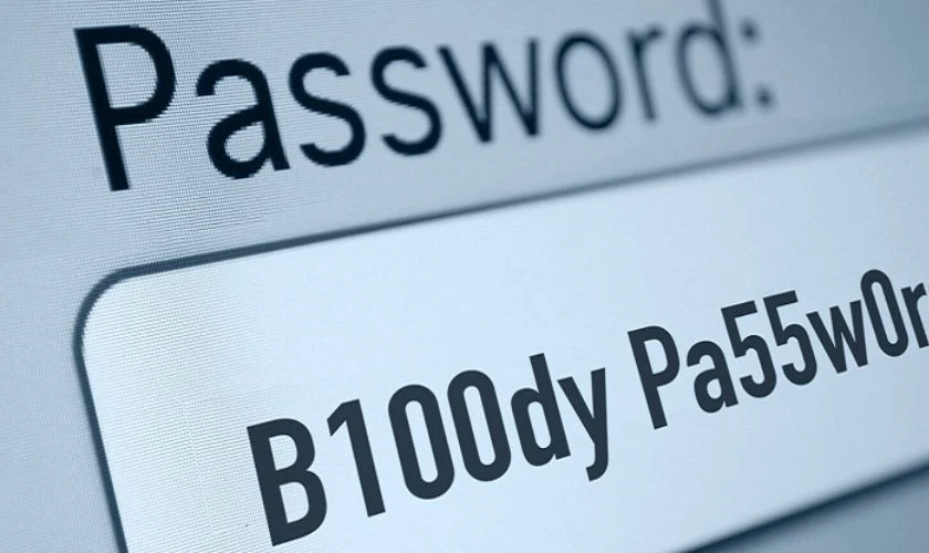 Đặt mật khẩu mạnh để tránh bị hack mật khẩu