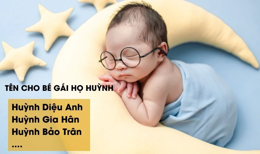 Đặt tên con gái 2025 họ Huỳnh