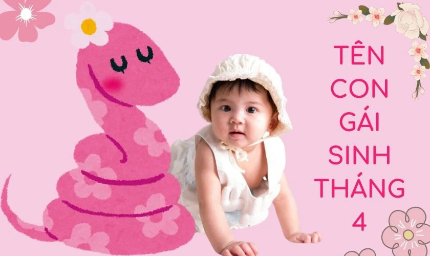 Đặt tên con gái sinh tháng 4