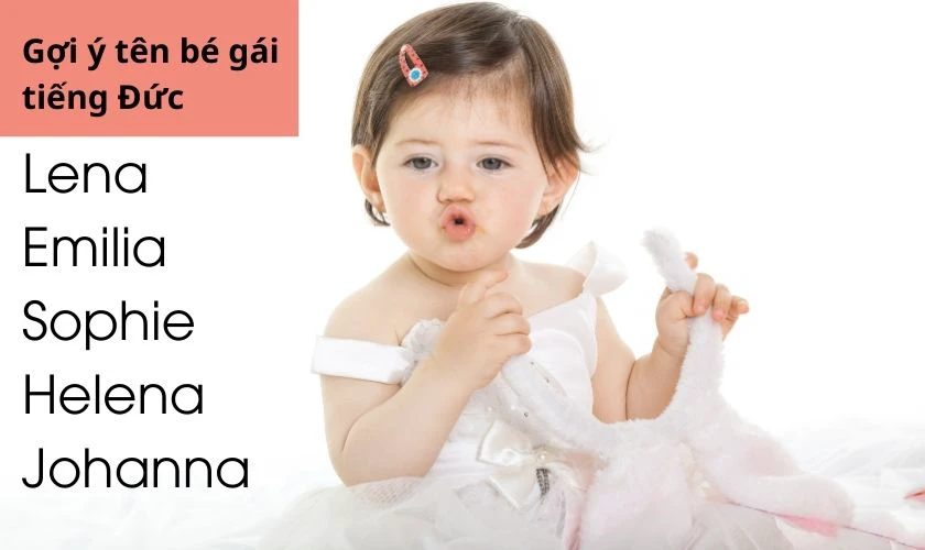 Đặt tên con gái 2025 bằng tiếng Đức