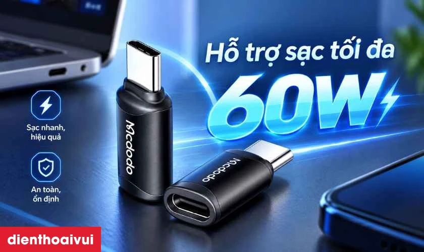 Khả năng kết nối và tương thích với các thiết bị Type-C