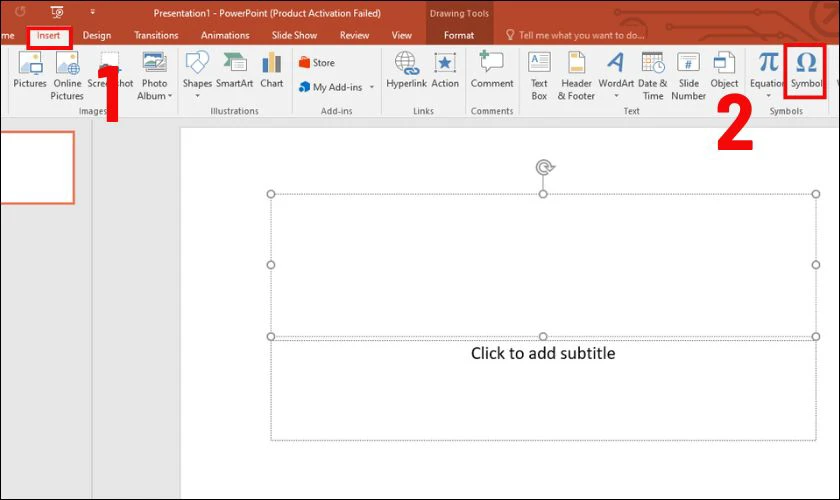 C&aacute;ch g&otilde; dấu cộng trừ trong Powerpoint dễ d&agrave;ng