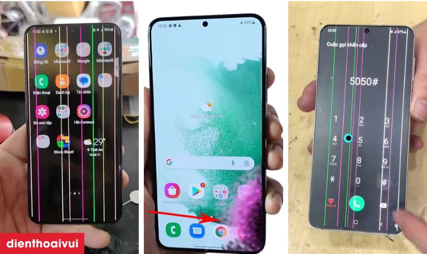 khi n&agrave;o cần thay m&agrave;n h&igrave;nh điện thoại samsung s22 plus