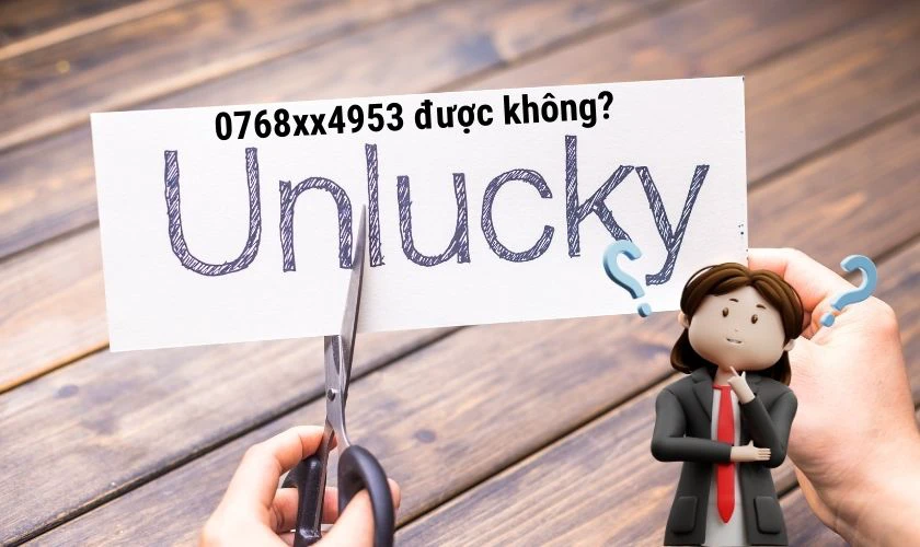 Kết hợp đầu số 0768 với số đu&ocirc;i 4953 được kh&ocirc;ng?