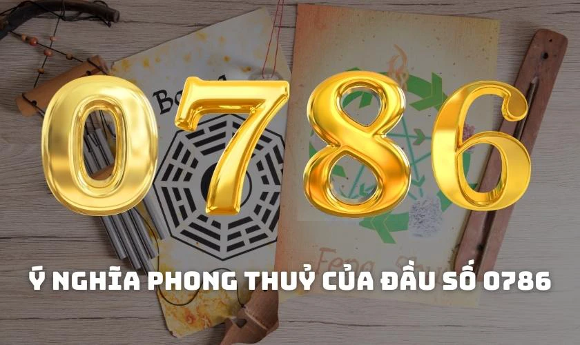 &Yacute; nghĩa phong thuỷ của đầu số 0786