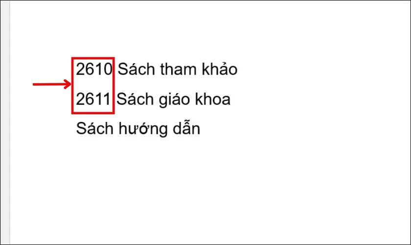 Bạn cũng c&oacute; thể ch&egrave;n &ocirc; vu&ocirc;ng trống (2610), hoặc &ocirc; vu&ocirc;ng c&oacute; dấu t&iacute;ch (2611)