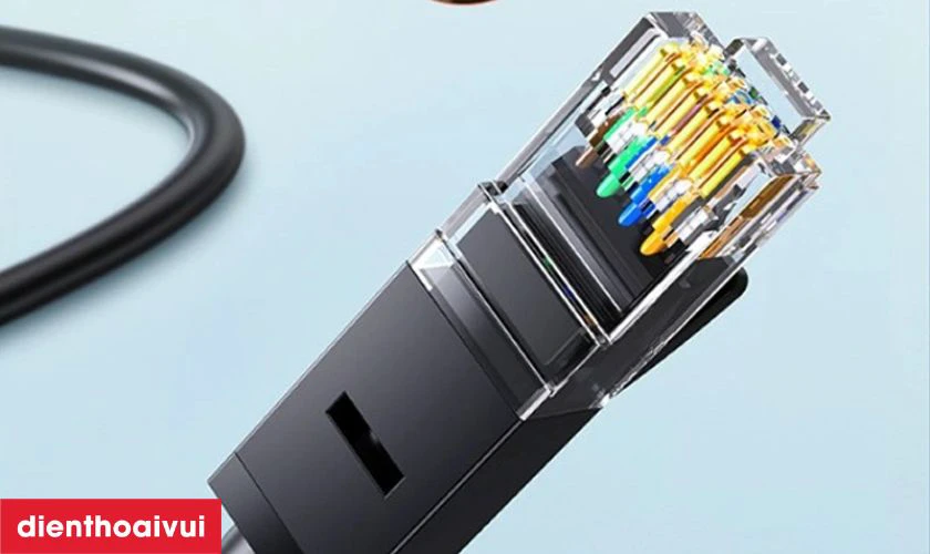 Đầu cắm RJ45 mạ v&agrave;ng