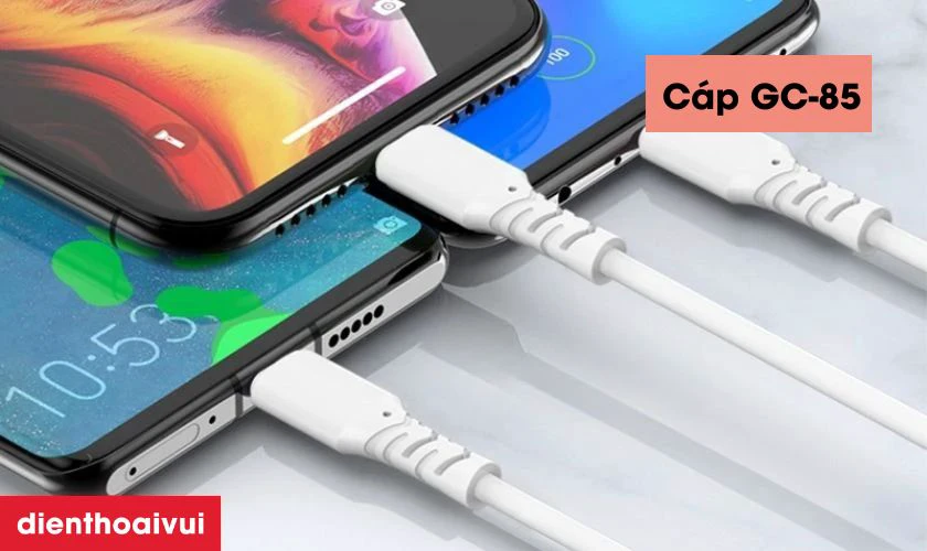 C&aacute;p Golf 3 In 1 Sạc Nhanh 3A GC-85 D&agrave;i 1m
